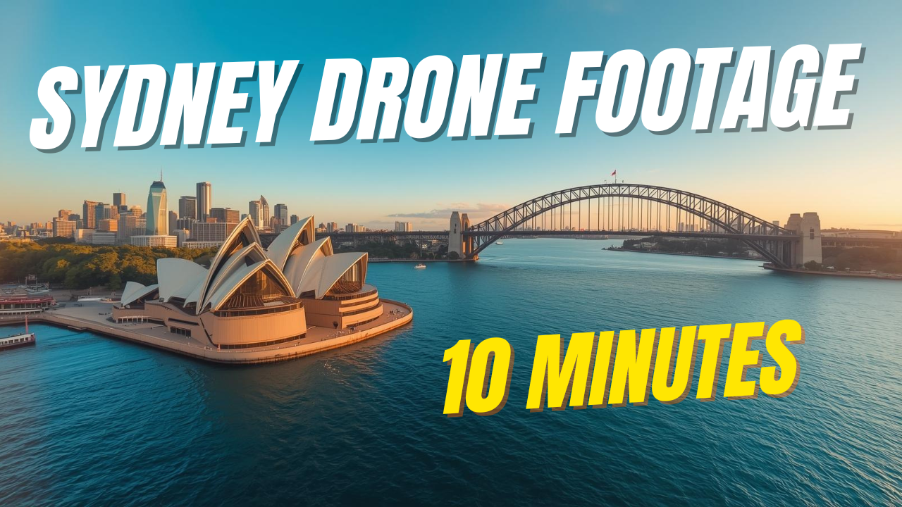 Sydney Drone Footage 10 Minutes